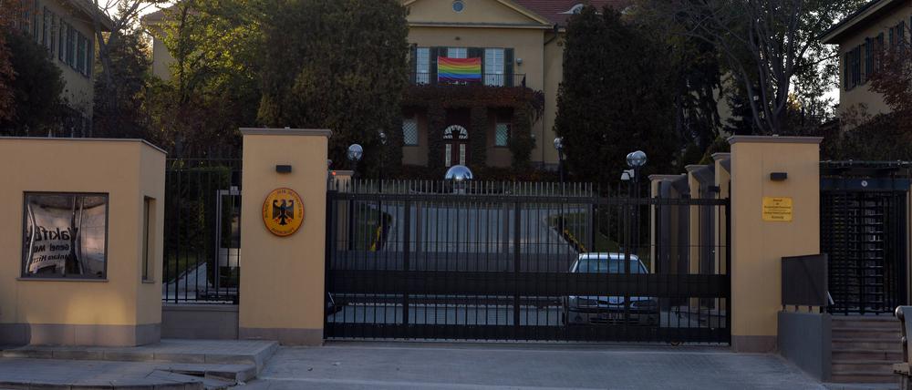 Die deutsche Botschaft in Ankara.
