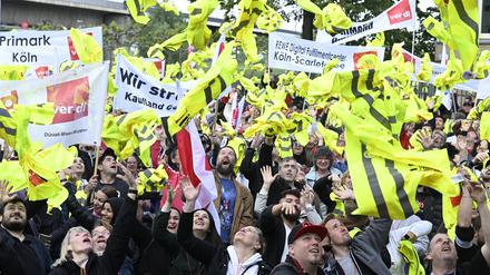 Die Verdi-Streiks haben Wirkung gezeigt, ab Juni gibt es mehr Geld.