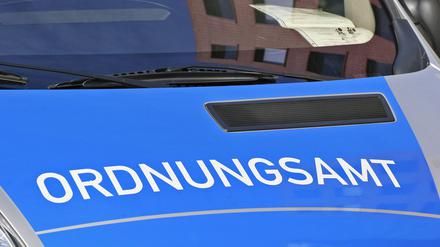 Fahrzeug des Ordnungsamtes in Berlin.