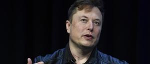 Elon Musk während einer Rede in den USA 2020 (Archivbild). 