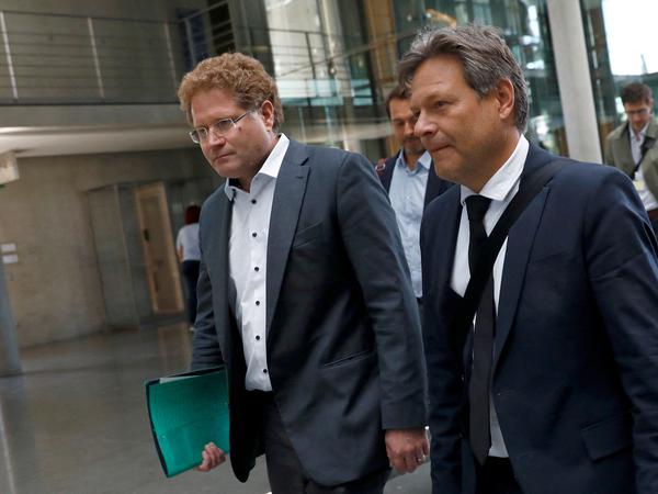 Robert Habeck und Patrick Graichen (Archivbild)