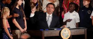 Ron DeSantis will Donald Trump herausfordern. 