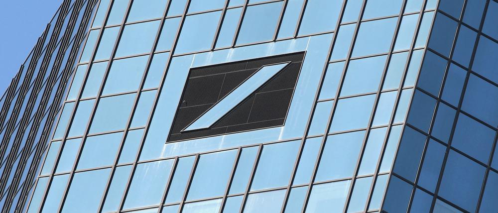 Das Hauptgebäude der Deutschen Bank in Frankfurt am Main