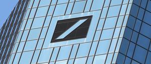 Das Hauptgebäude der Deutschen Bank in Frankfurt am Main