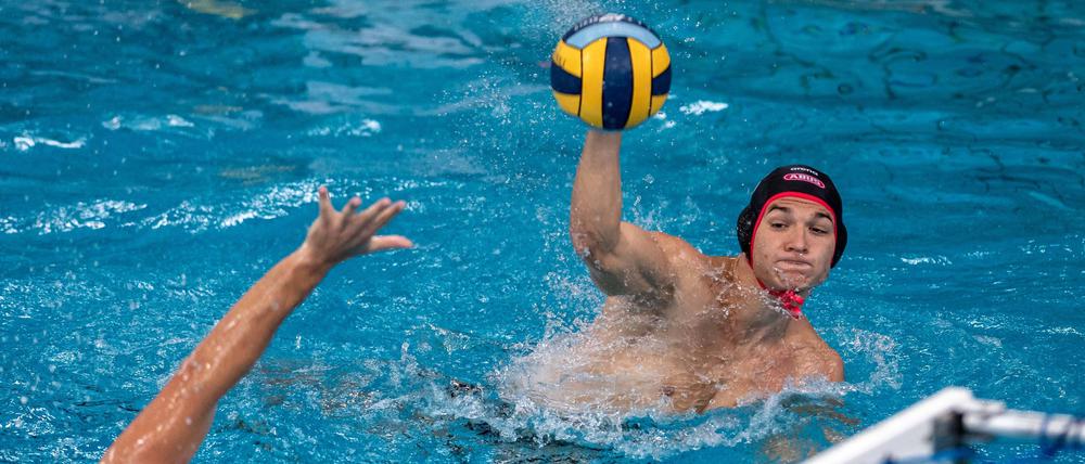 Marek Tkac erzielte im ersten Finalspiel fünf Tore für Spandau 04. 