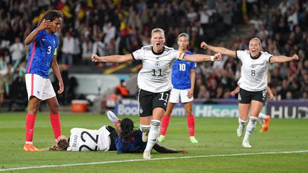 Deutschlands Alexandra Popp wird das deutsche Team voraussichtlich bei der WM als Kapitänin anführen.
