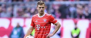 Joshua Kimmich in Aktion. Sein Vertrag beim FC Bayern läuft bis zum 30. Juni 2025.