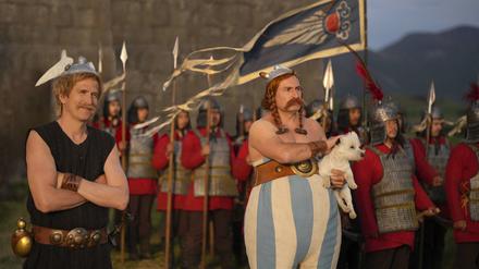 Guillaume Canet als Asterix und Gilles Lellouche als Obelix in einer Szene des Films «Asterix & Obelix im Reich der Mitte».