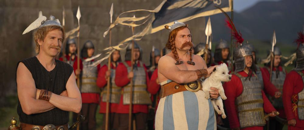 Guillaume Canet als Asterix und Gilles Lellouche als Obelix in einer Szene des Films «Asterix & Obelix im Reich der Mitte».