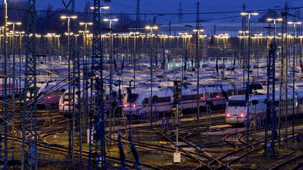 ICE-Züge der Deutschen Bahn (Archivbild)