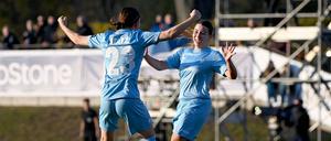 Die Fußballerinnen von Viktoria 89 könnten am Sonntag bereits die Meisterschaft bejubeln. 