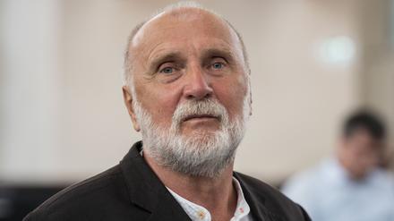 Dzevad Karahasan (25.1.1953 - 19.5.2023) in der Frankfurter Paulskirche vor der Verleihung des Goethepreises