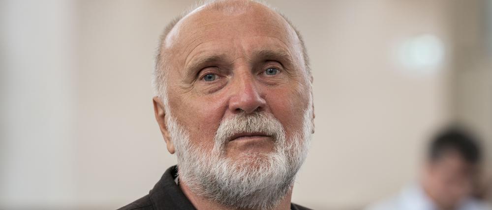 Dzevad Karahasan (25.1.1953 - 19.5.2023) in der Frankfurter Paulskirche vor der Verleihung des Goethepreises