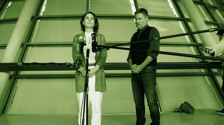 Außenministerin Baerbock und Wirtschaftsminister Habeck (Archivbild).