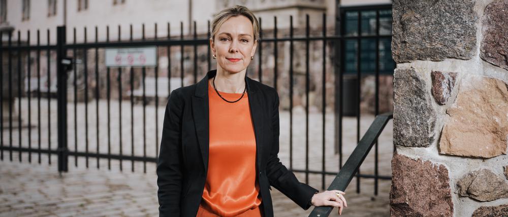 Manja Schreiner, Verkehrssenatorin in Berlin.