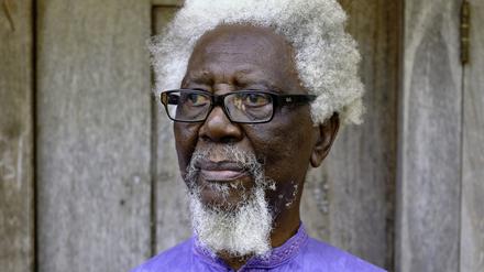 IDUMUJE UGBOKO, DELTA, NIGERIA - 2019/11/25: Portrait of the multi-faceted architect Demas Nwoko. (Photo by Jorge Fernández/LightRocket via Getty Images)