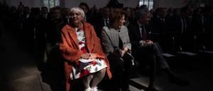  Claudia Roth – hier bei einem Festakt in der Frankfurter Paulskirche – schlug bei einer jüdischen Veranstaltung Protest entgegen. 