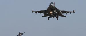 F-16-Kampfjets der US-Luftwaffe.