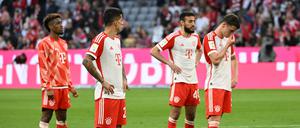 Die Bayern-Profis in Schockstarre nach dem 1:3 gegen RB Leipzig.