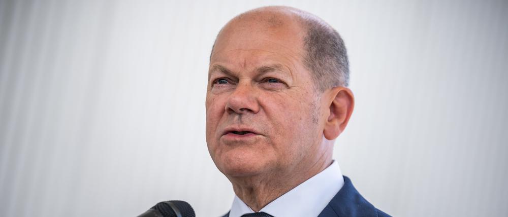 Bundeskanzler Olaf Scholz (SPD) sieht die Bedenken am Heizungsgesetz weitestgehend ausgeräumt.