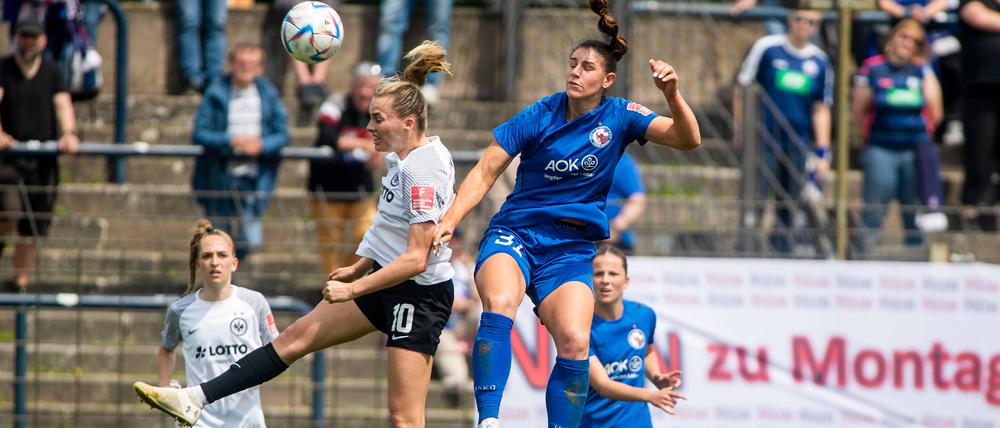 Gegen Eintracht Frankfurt unterlag Turbine Potsdam.