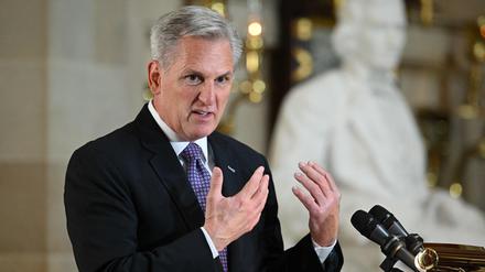 Kevin McCarthy, Sprecher des US-Repräsentantenhauses. 