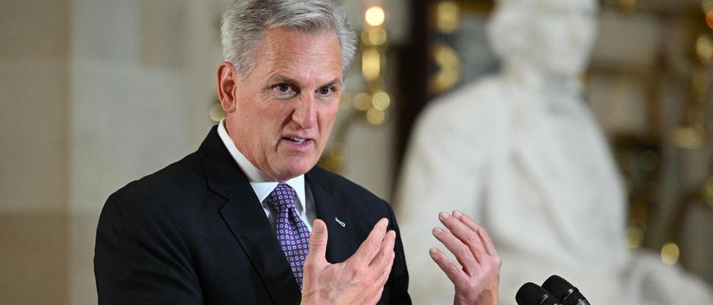Kevin McCarthy, Sprecher des US-Repräsentantenhauses.