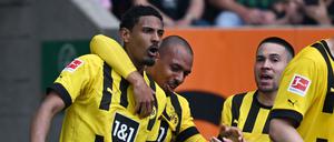 Sebastien Haller brachte Dortmund auf die Siegerstraße und macht später auch alles klar.