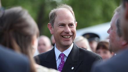 Hat gut lachen: Prinz Edward wird seit der Thronbesteigung seines Bruders mehr denn je gebraucht.