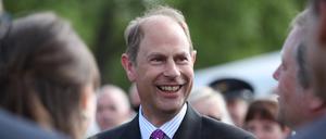 Hat gut lachen: Prinz Edward wird seit der Thronbesteigung seines Bruders mehr denn je gebraucht.