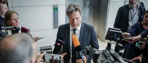 Wirtschaftsminister Robert Habeck (Grüne)