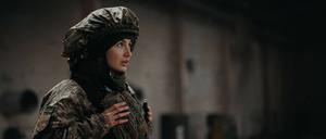 Olga Bihar, Kommandeurin, auch bekannt als „Bachmut Witch“.