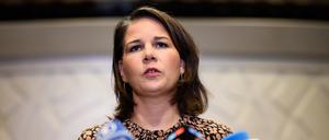 Annalena Baerbock (Bündnis 90/Die Grünen), Außenministerin, im Interview.
