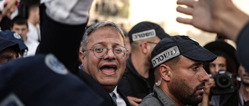 Polizeiminister Itamar Ben-Gvir (Archivbild).