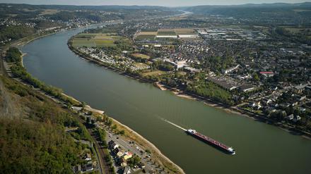 Der Rhein bei Remagen.