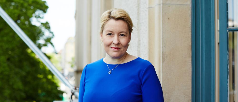 Die ehemalige Regierende Bürgermeisterin Franziska Giffey (SPD) ist Berlins neue Wirtschaftssenatorin.