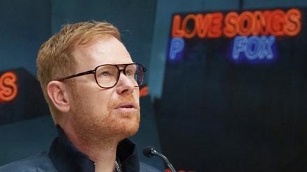 Peter Fox bei der Vorstellung seines Albums in Babelsberg