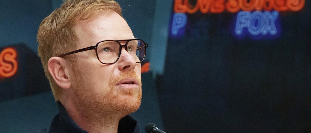 Peter Fox bei der Vorstellung seines Albums in Babelsberg