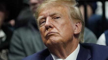 Der ehemalige US-Präsident Donald Trump.