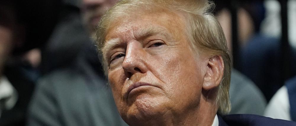 Der ehemalige US-Präsident Donald Trump.