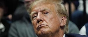 Der frühere US-Präsident Donald Trump.