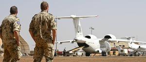 Noch etwa 700 Bundeswehrsoldaten sind im Rahmen der Minusma in Gao in Mali stationiert. 