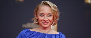 Anna Maria Mühe erhält den Preis für das Drama „Die Geschichte einer Familie“.