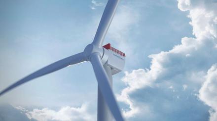 Die Windkraftanlage SG14-222.