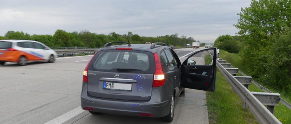 Die Lehrerin wurde auf der A9 zwischen Brück und Beelitz erschossen.