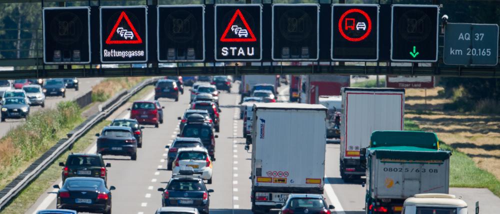 Viel Verkehr wird an Pfingsten erwartet.