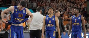 Die Köpfe hingen. Albas Basketballer waren enttäuscht.