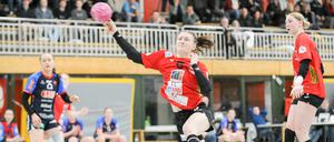 Lara-Sophie Fichtner präsentierte sich in der laufenden Saison oftmals treffsicher in der Offensive der Füchse.