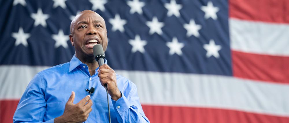 Der US-Senator Tim Scott will ins Weiße Haus.