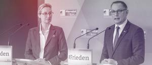 Die Umfragen in Ostdeutschland ergeben hohe Werte für die AfD.